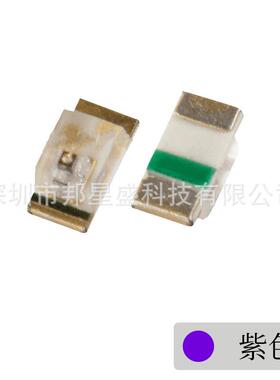 厂家0402紫色LED贴片灯珠发光二极管1005超薄小积体高亮度