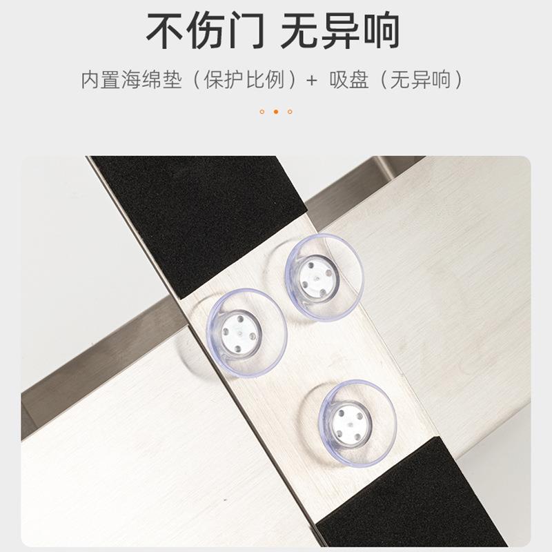 门后浴室置物架挂架免打孔壁挂分层挂篮置物架卫生间用品收纳架子