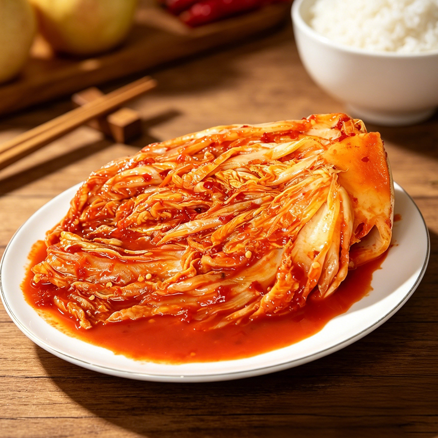 朝小延苹果梨辣白菜正宗东北泡菜延边朝鲜族泡菜韩式酸辣白菜咸菜