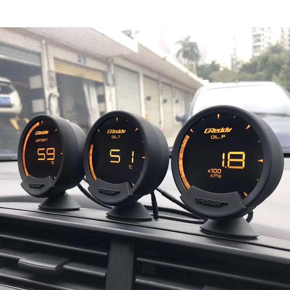 天狼星grdy汽车改装仪表多功能液晶显示器水温转速涡轮增压赛车表图片