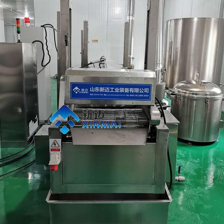 薯条薯片油炸锅 大型流水线式油炸设备 商用猫耳朵麻花油炸机