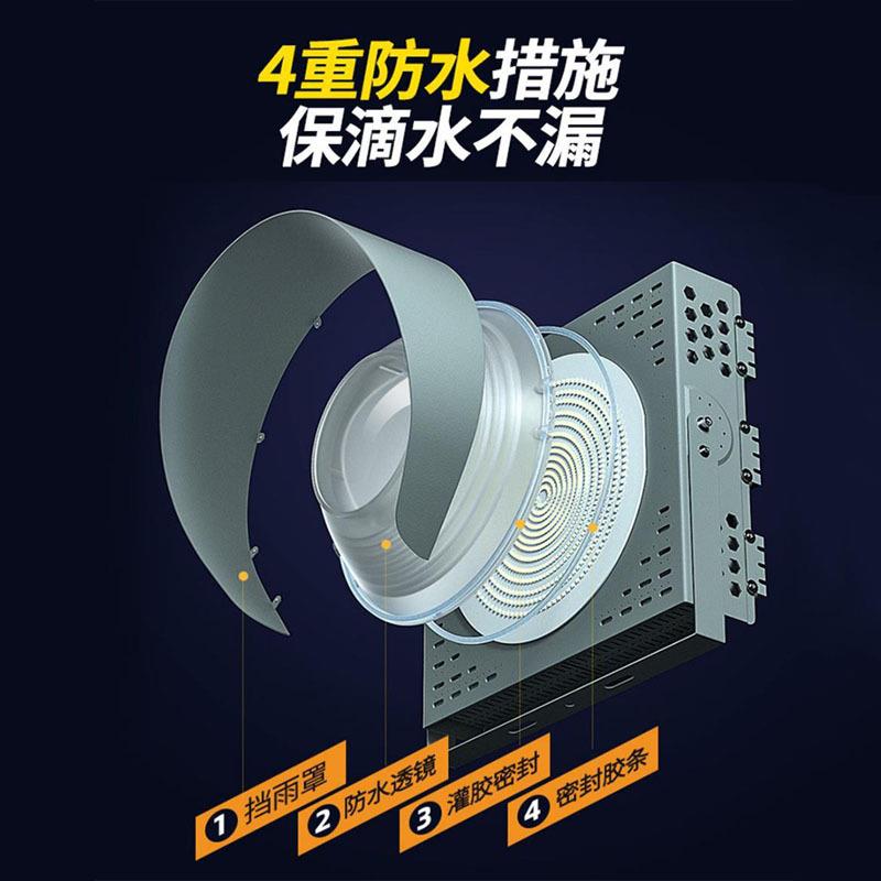 鑫永裕LED透镜塔吊灯户外超亮防水大功率投射灯1500W2000W聚光灯