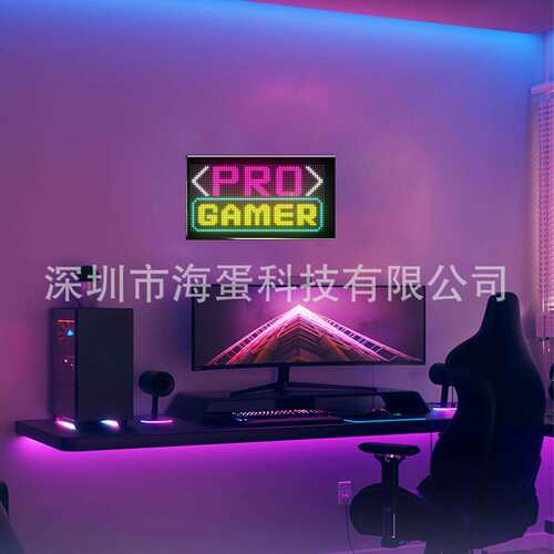 LED随贴屏橱窗广告屏全彩滚动LED显示屏LEDMatrixPanel室内高亮