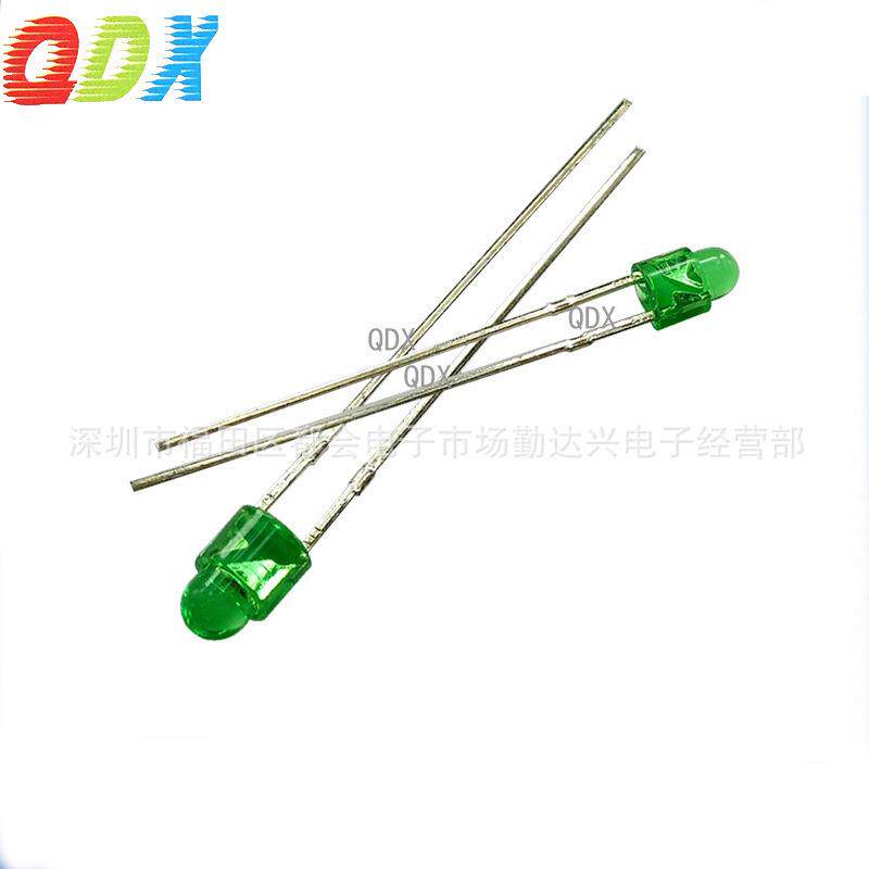 3mm厚边圆头灯珠 双圆灯珠 异型管 特殊型号订货 led发光二极管