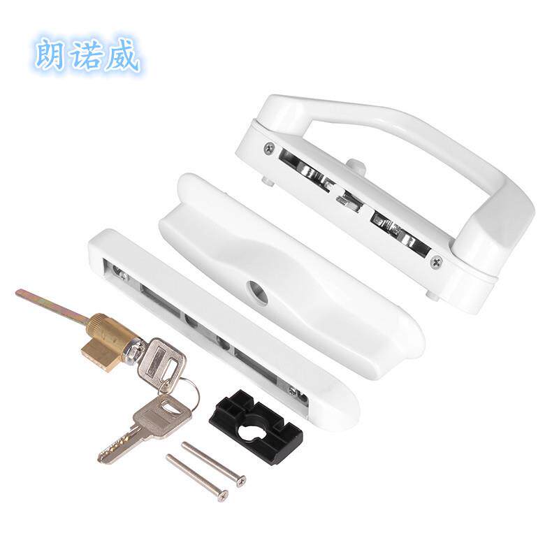 阳台推拉门锁厨房移门锁别墅花园锁卫生间单面阳台移门实心执手锁