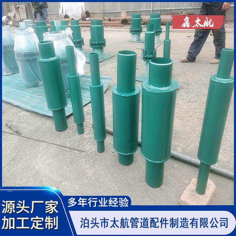 直埋式波纹补偿器 金属膨胀节 轴向内外压波纹焊接无约束补偿器