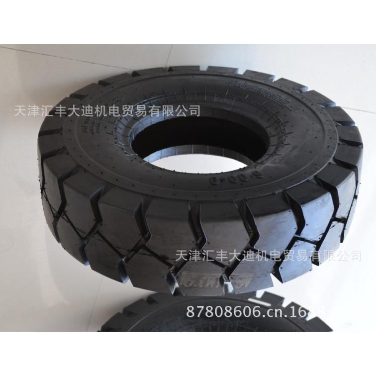 促销高品质叉车轮胎2.5吨叉车后轮600-9轮胎实心轮胎充气轮胎