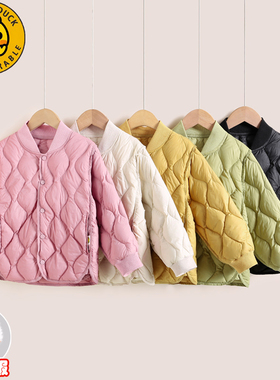 小黄鸭儿童新款童装上衣秋冬中大童羽绒外套XT599-XYY