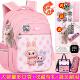 拉布布儿童书包外贸女童幼儿园小学生背包定制