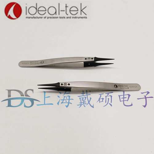 瑞士原装进口ideal-tek防静电镊子5CFR.SA不锈钢炭纤维细尖头镊子