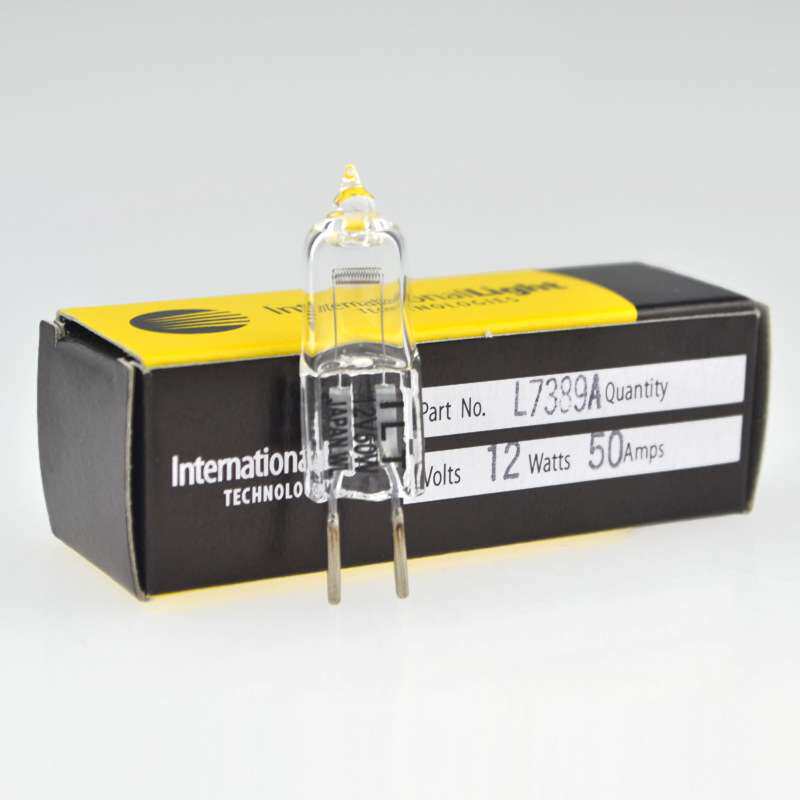 卤素灯泡L7389A 12V50W生化仪灯泡显微镜仪器米泡 L7389A 灯珠