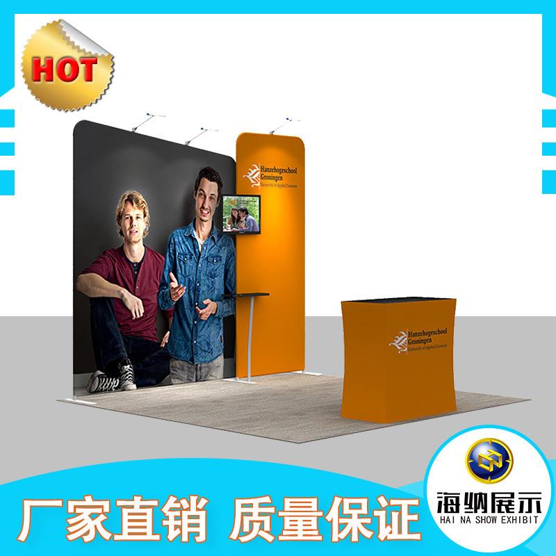 架子工厂背景展位快展板展示架推促销签到会议爆款快幕秀地广告牌