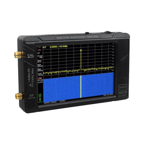 tinySA ULTRA手持频谱分析仪4寸触摸屏高频率输出信号100k-5.4GHz