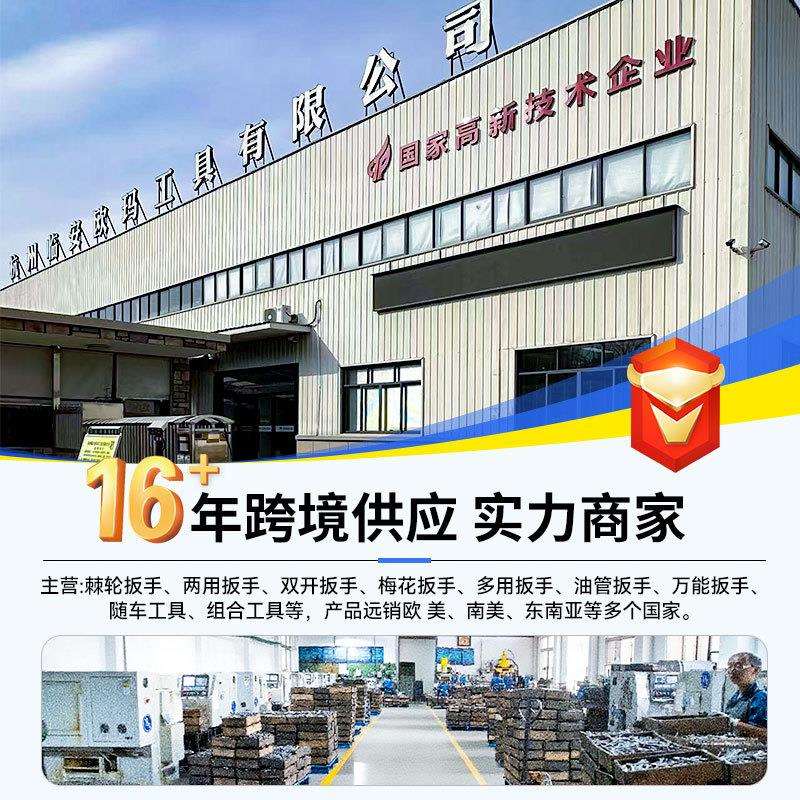 72齿固定头棘轮两用扳手汽修工具梅花省力快手扳手套装五金
