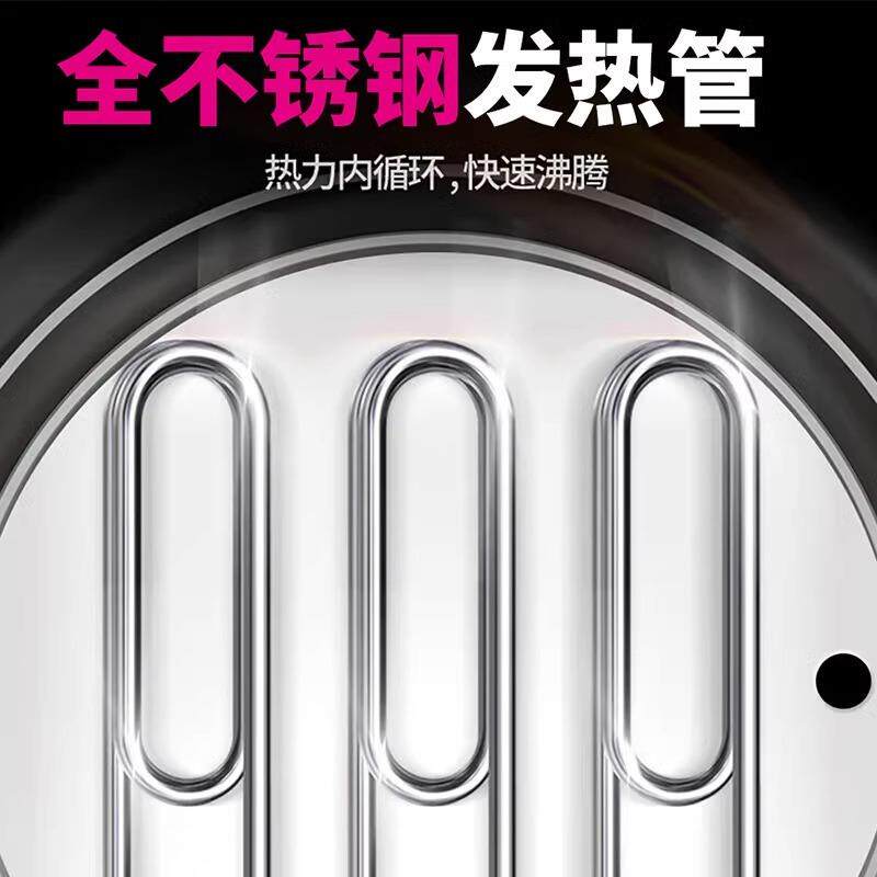 乐创煮面炉商用电热麻辣烫火锅桶方形单头汤粉炉双头平底汤粥炉
