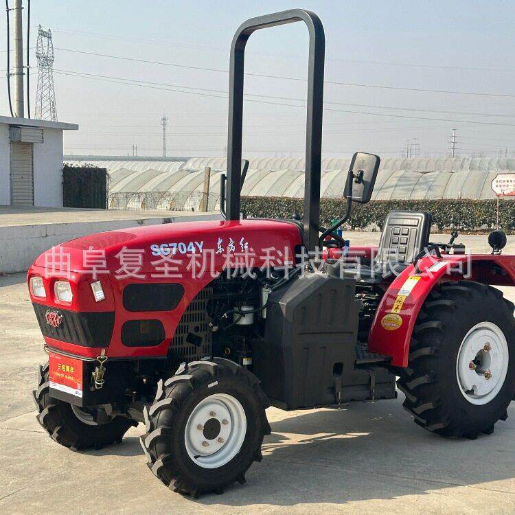 东方红SG704低矮机身通过性 四驱强压窄空间作业大棚王拖拉机