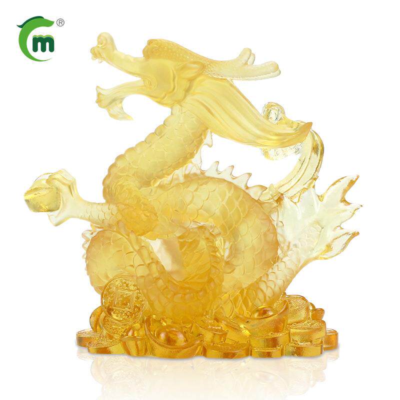 中式琉璃十二生肖吉祥物全套鼠牛虎兔龙蛇马羊猴鸡狗猪工艺品