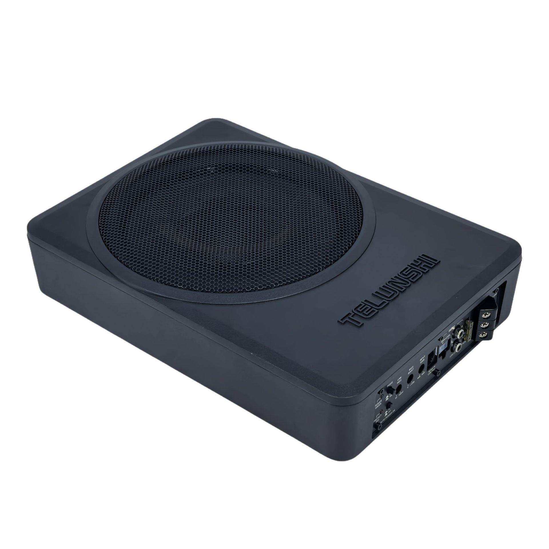 厂家直销10寸超薄铝炮车载超薄低音炮汽车专用音响大功率座椅音箱