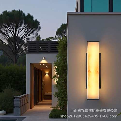 现代简约户外壁灯别墅阳台围墙灯庭院大门壁挂灯防水防尘防锈壁灯