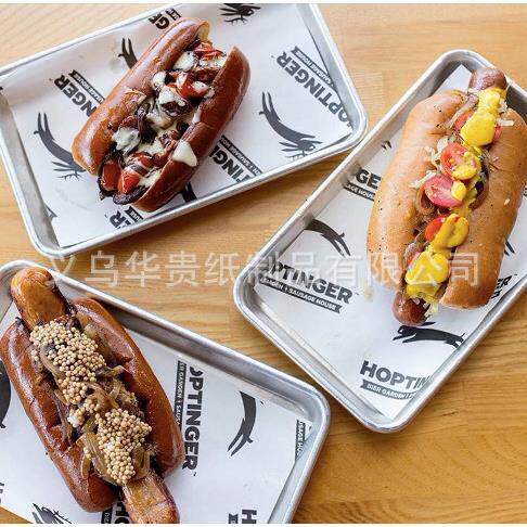 托盘垫纸防油餐盘纸 食品级 现货供应 可订制客人LOGO