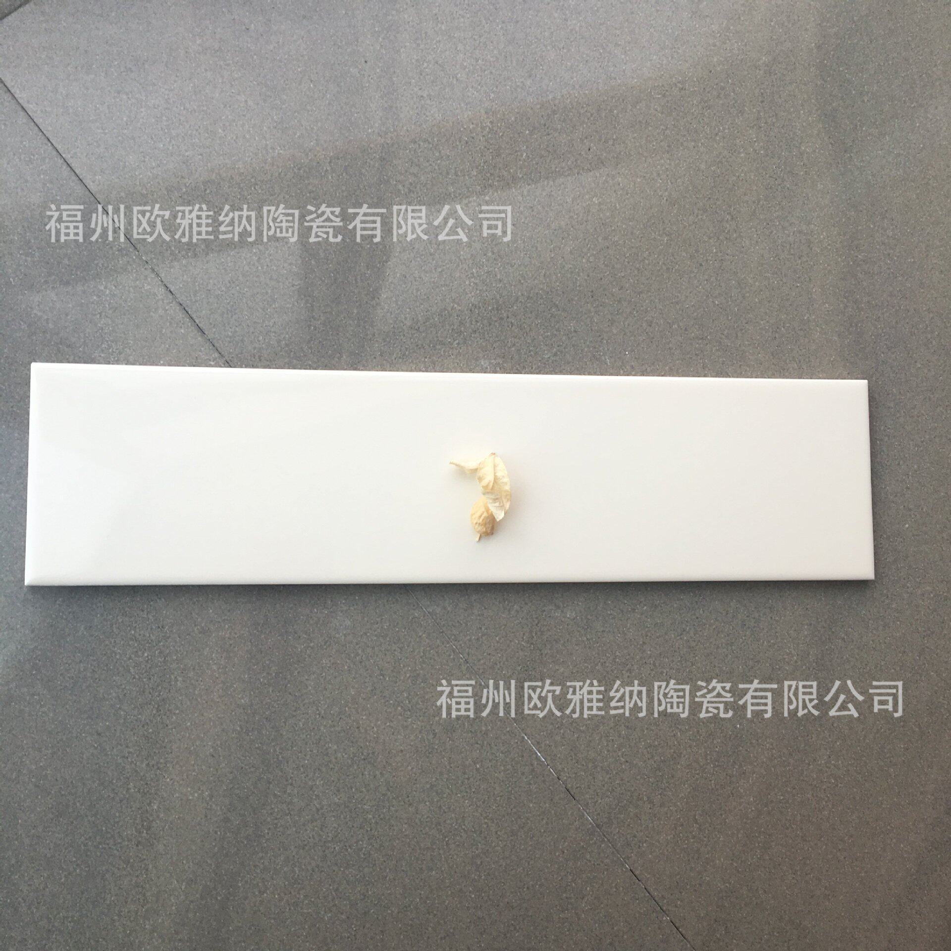 直销大规格瓷砖卫生间厨房厨房不透水100*400不透水超白斜边