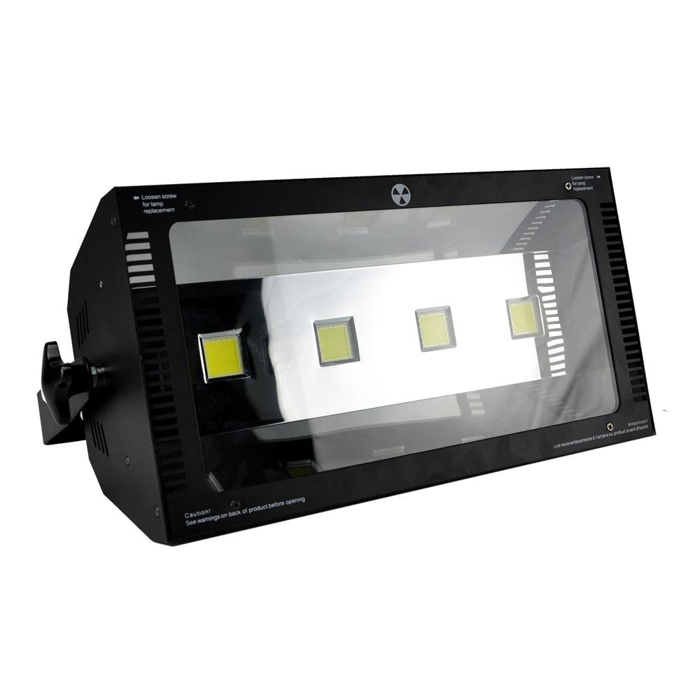 400瓦LED舞台频闪灯COB白色灯珠支持爆闪染色声控自走DMX512控制