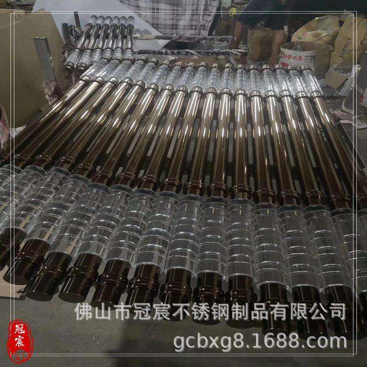 佛山304不锈钢蚀刻拉手 镜面不锈钢蚀刻玻璃门拉手厂家