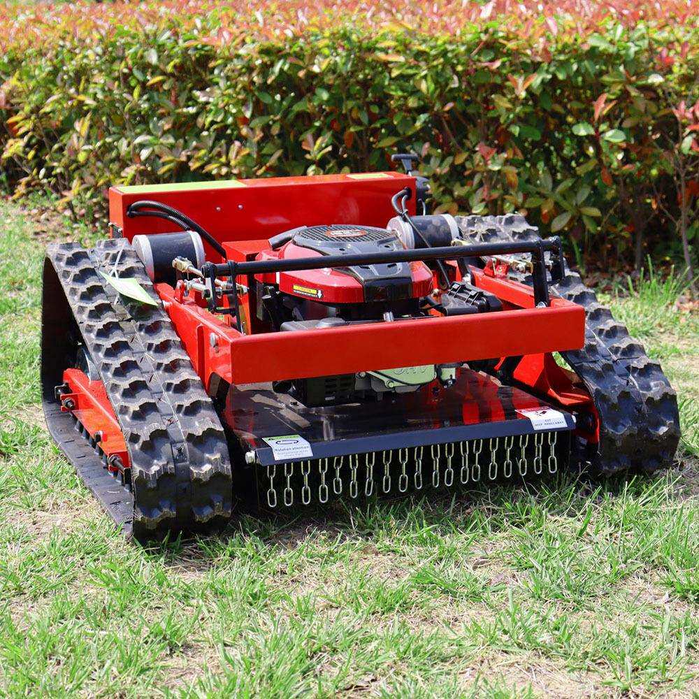 出口澳洲智能履带割草机 HT550农用小型割草机 遥控式园林除草机