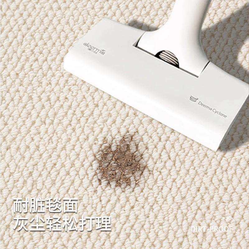 感圆形地毯现代客厅沙发茶几毯书房转椅垫摇椅垫卧室床边aω