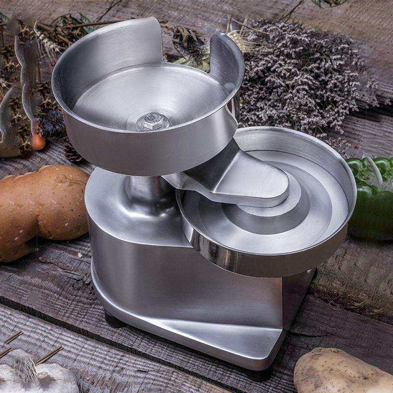 华菱手动汉堡机商用不锈钢汉堡机小型家用肉饼成型机压肉饼机