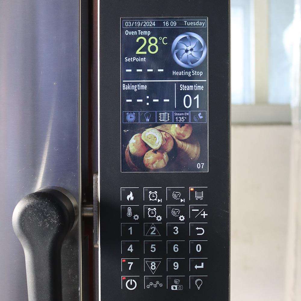 赛思达旋转式热风循环炉10盘电烤箱商用大容量法棍烤箱