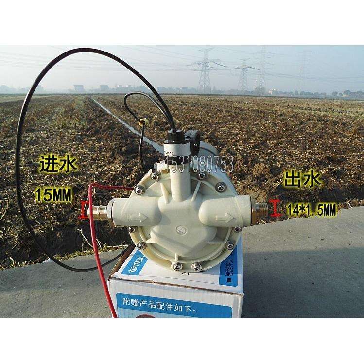 12V/24V/48V压迷洗车泵/直流大功率洗车器自吸抽水泵控压隔膜泵
