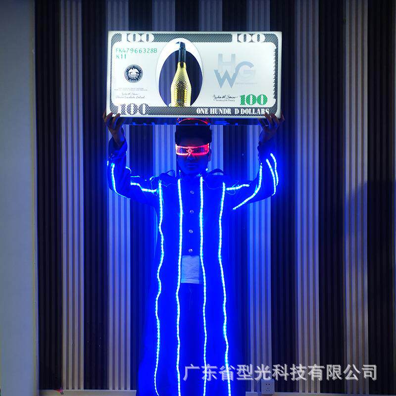 发光展示架led酒吧ktv调酒瓶展架发光酒类展示酒座酒吧亚克力