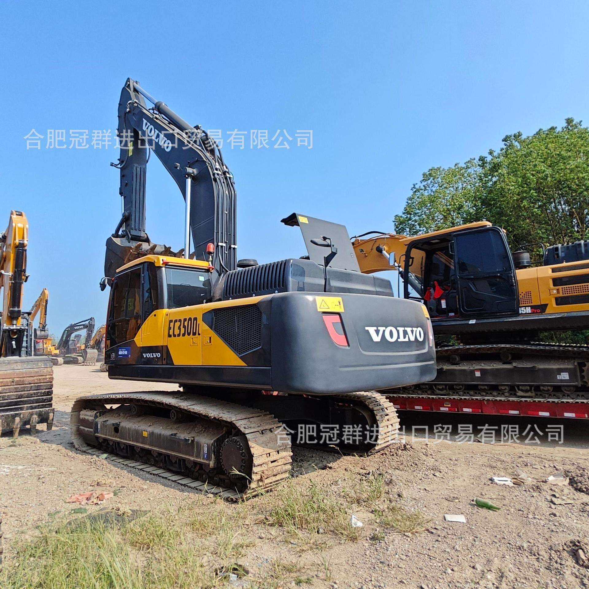 沃尔沃挖掘机E3跨0卡0EC35C0EC480外贸境直供特徐工挖掘机8888