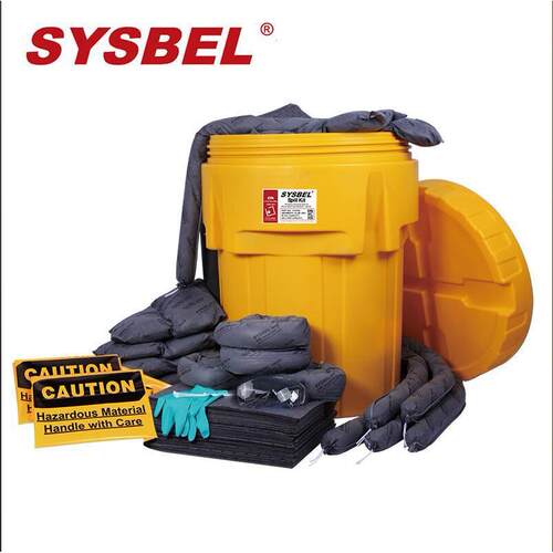 西斯贝尔95加仑SYK950通用型泄漏应急处理桶套装SYK952 SYK951