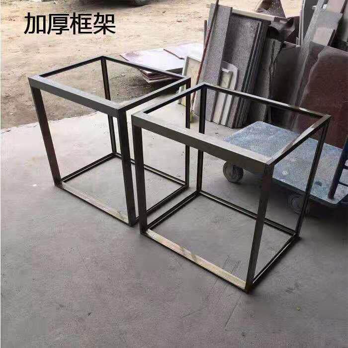 铝合金瓷砖橱柜卡槽灶台柜体铝材框架浴室阳台陶瓷厨柜置物架