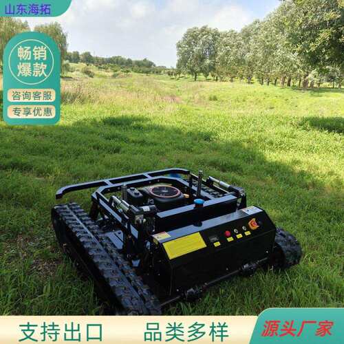 跨境出口加拿大HT800型越野版大马力遥控割草机 园林农场碎草机