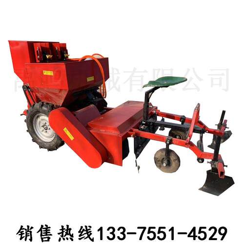 土豆种机2CM-2厂家覆膜机起垄播种次成型机播械一价格种土价豆格