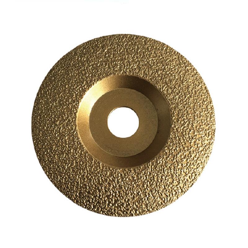 外贸DMD 125*22.23MM石材玻璃陶瓷钎焊金刚石磨盘平/角磨片切割片