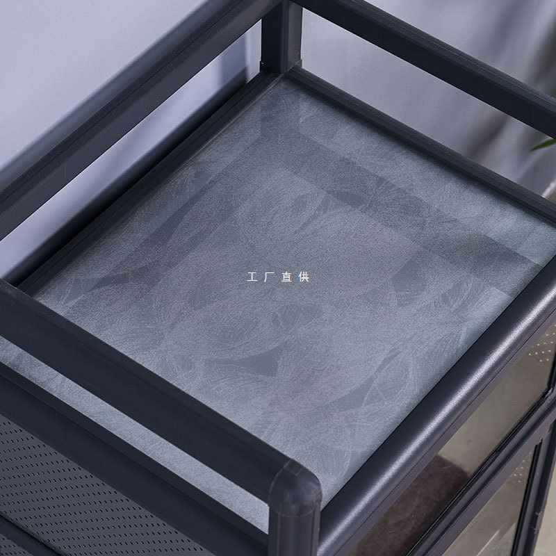 橱柜简易厨柜碗柜厨房边角柜收纳柜储物柜铝合金茶水柜阳台柜