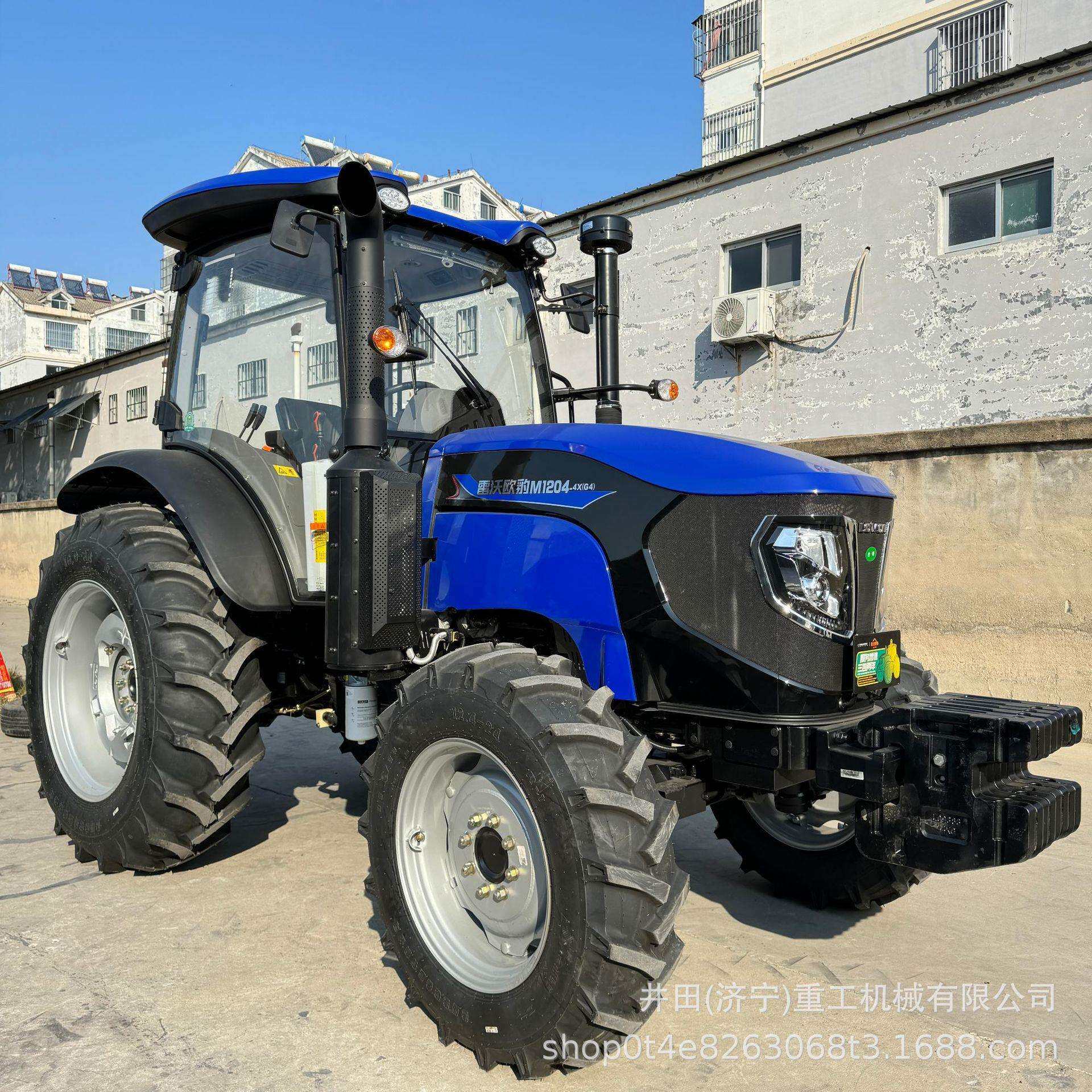 雷沃1204柴油微耕机山地陡坡作业旋耕开沟省油农用四驱农机拖拉机
