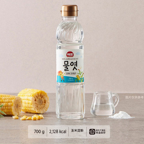 SAJO思潮韩国进口糖稀 玉米制作家用瓶装甜味调味700g提鲜