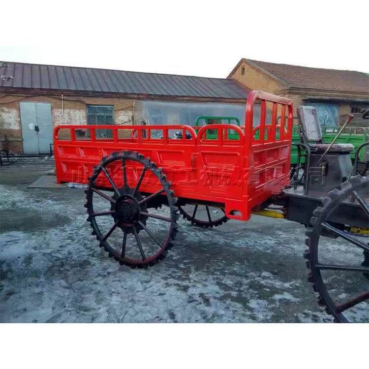 25马力自走式水稻搬运车 水田农作物秧苗运苗机 农作物收割装粮机