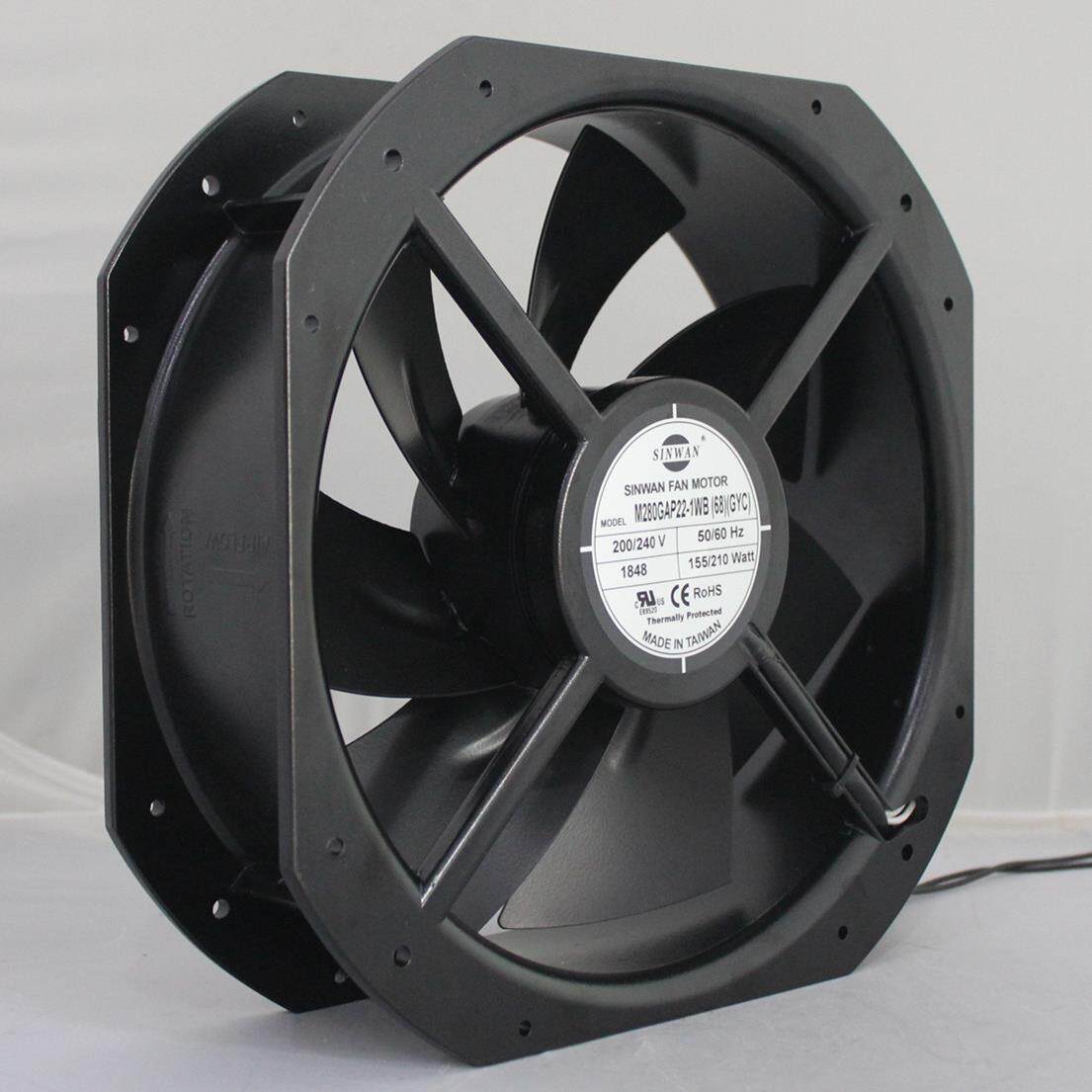 信湾SINWANM280GAP 系列IP68全金属防水风扇新品上市量大价优