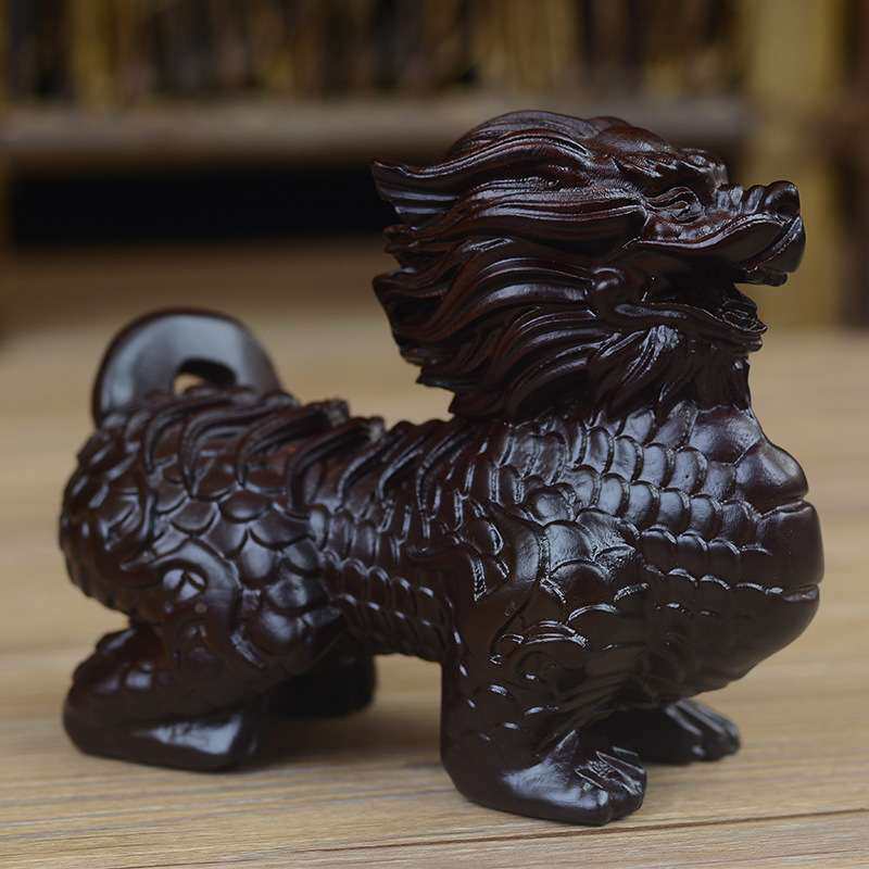 黑檀摆件手把件皮黑木雕家居装饰品客厅摆件创意雕件酒柜摆设