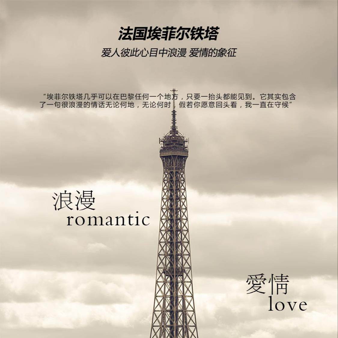 美式玄关装饰画竖版入户走廊过道法国巴黎埃菲尔铁塔挂画风景画