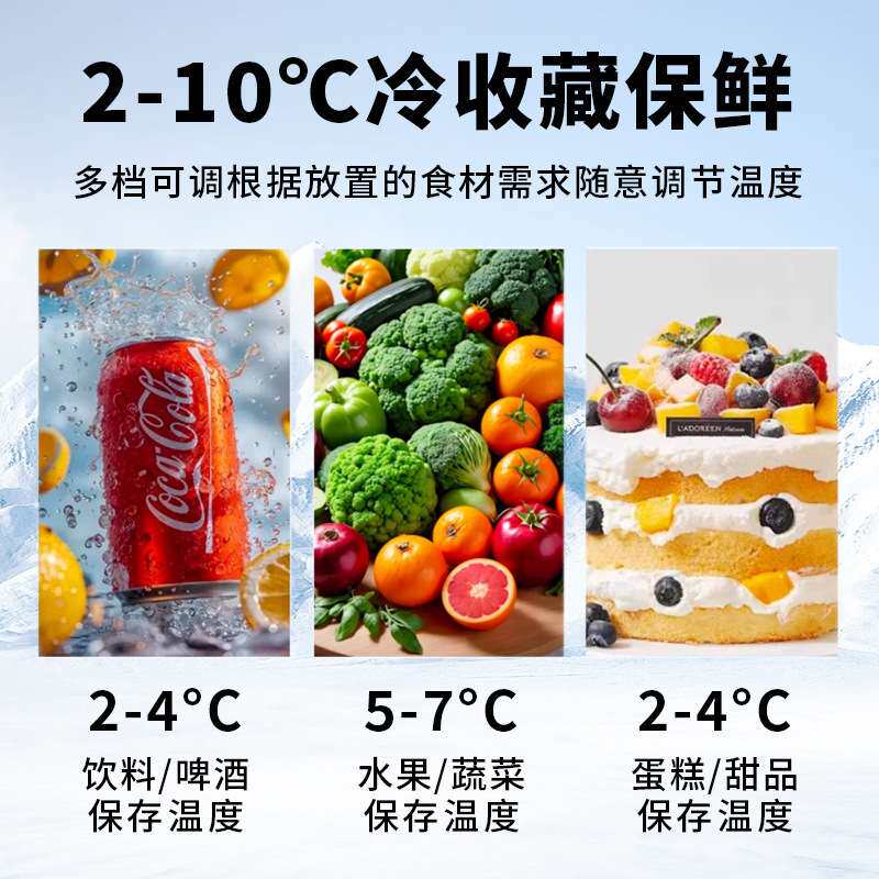 商用展示柜啤酒柜单开门双开门三门保鲜柜立式风冷冷藏保鲜饮料柜