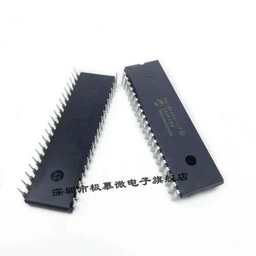 现货 PIC18F452-I/P DIP-40 pic18f452 直插 微控制器 单片机 e i