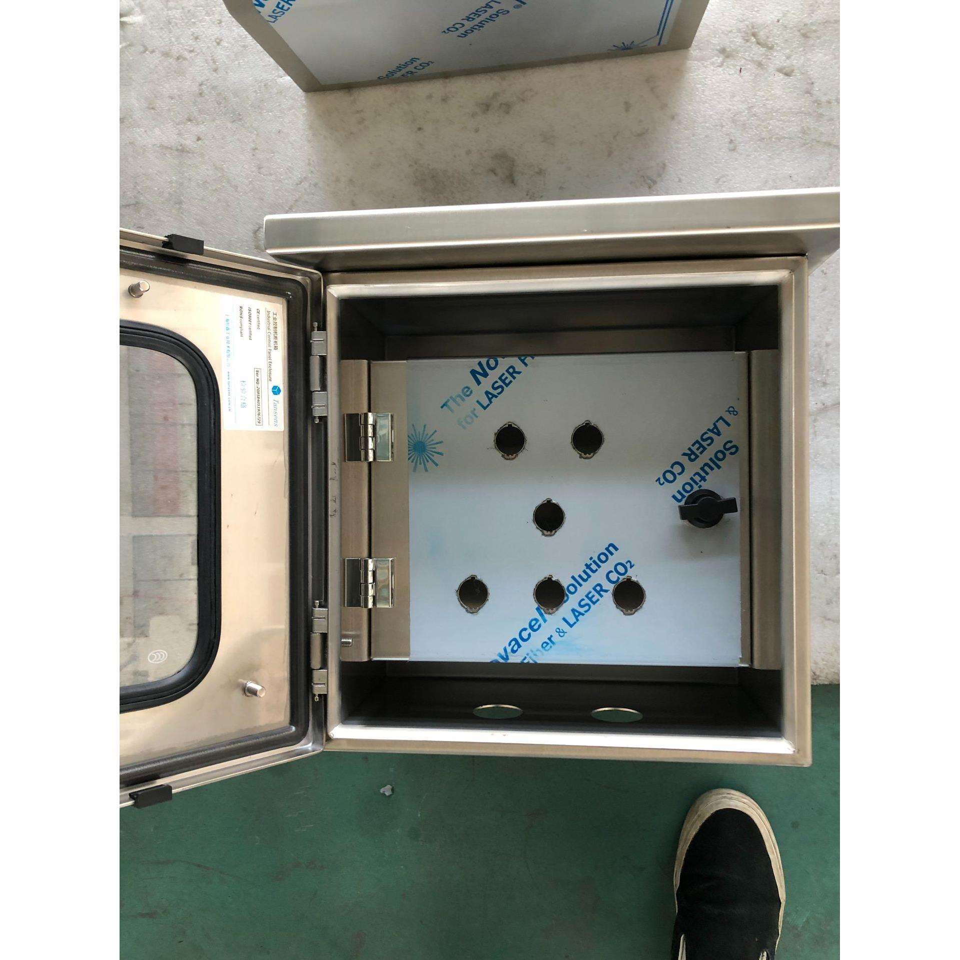 户外不锈钢配电箱 304防雨电控箱 可以按照客户要求开孔