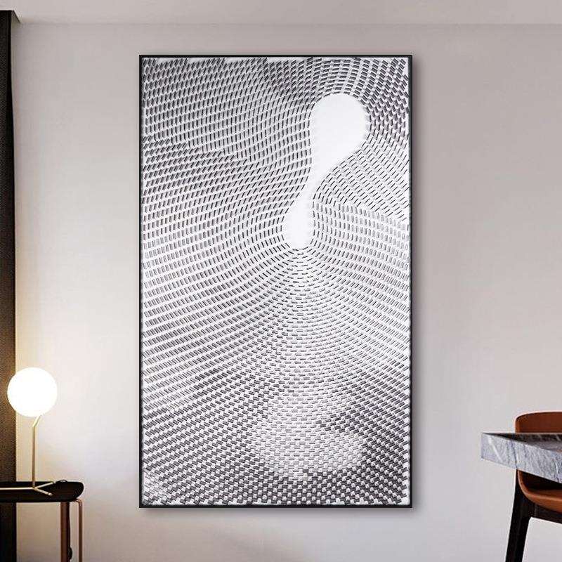 现代客厅轻奢装饰画3d立体亚克力实物画酒店客厅玄关简约创意挂画
